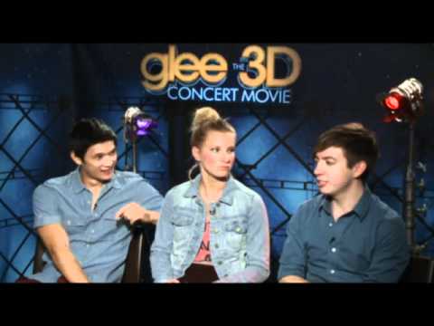Glee Interview -Heather Morris, Kevin McHale, & Ha...