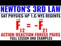 Newton's Third Law Explained Through Real-World Scenarios