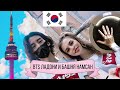 Korea Vlog: BTS ладони , свидание в Сеуле, башня Намсан.