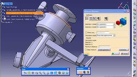 84 Measure Between || CATIA V5 Tutorial
