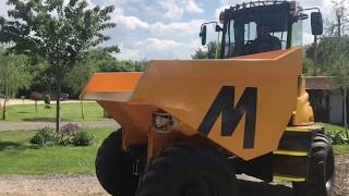 New Mecalac 9MDX cabbed forward tipping dumper...