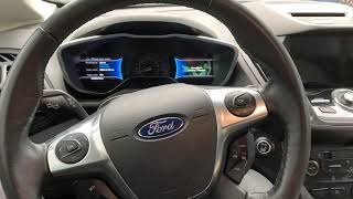 Сервисный режим дворников / щёток на Ford C-max Hybrid