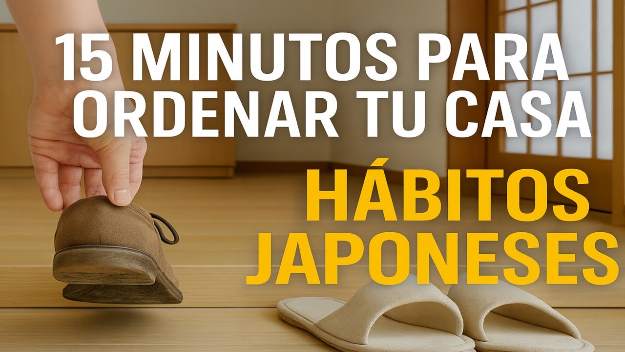 15 HÁBITOS JAPONESES para Ordenar tu Casa en SOLO 15 Minutos 🏠🌸