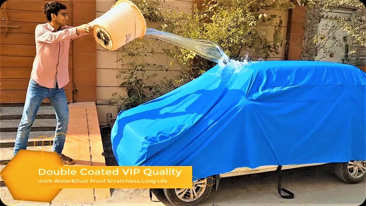 100 Waterproof Cars Parking Covers ( Double Coated VIP Quality ) YouTube