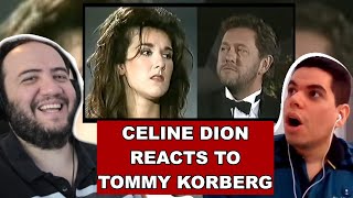 Celine Dion Gives Tommy Körberg The Look Of Death 💀 - Beauty and the Beast