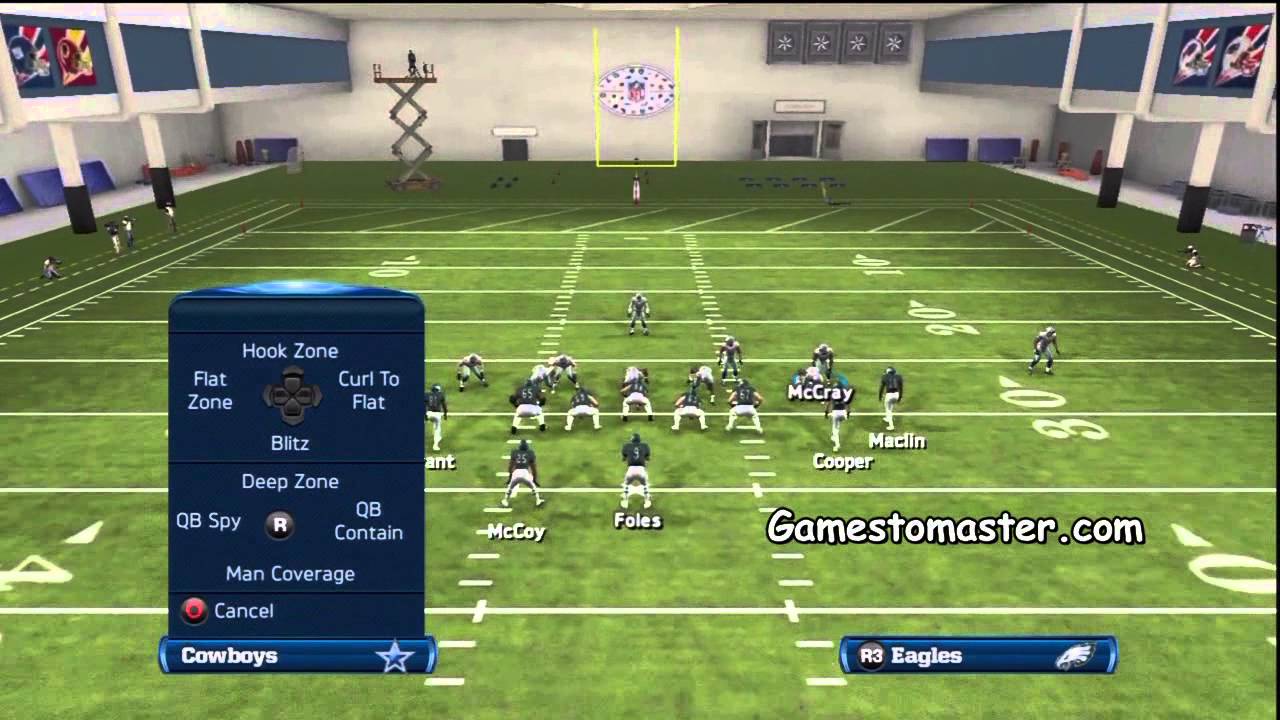 Madden 13 Football - F@g/Max Coverage Defense with A Gap Pressure