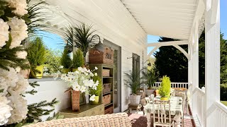 Dreamy Porch Makeover: Thrifted Finds & One Big 8ft Reveal!