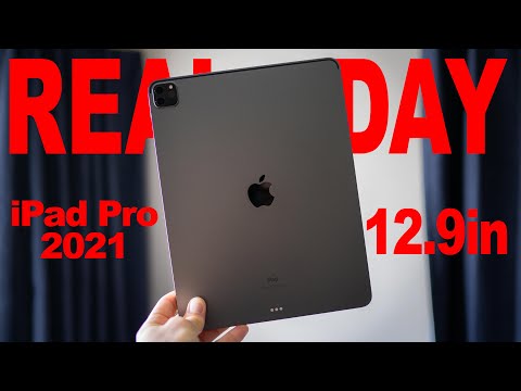 iPad Pro 2021 - Real Day in The Life Review   12 9 inch 