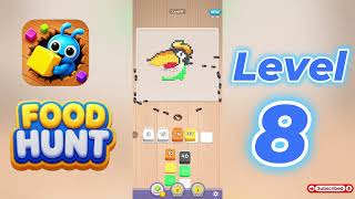 Food Hunt Level 8 Walkthrough 🐜🍔 | Food Hunting Puzzle Game | Go Answer