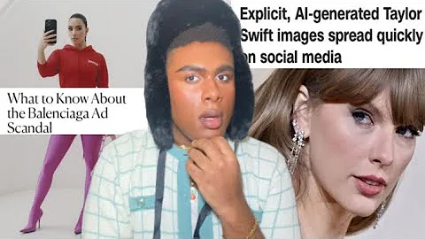 The Shocking Truth Behind Kim Kardashian's Balenciaga Endorsement & Taylor Swift's AI-Generated Explicit Photos