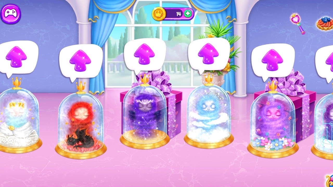 New Premium Princess In Princess Enchanted Castle