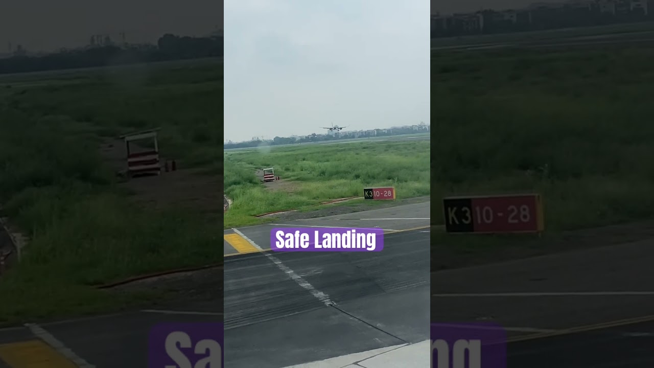 How a plane ia landed Safely| Safe Landing