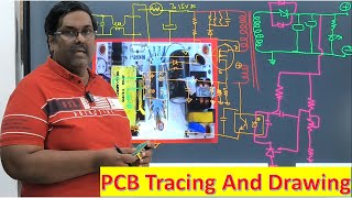 PCB tracing and Drawing technic