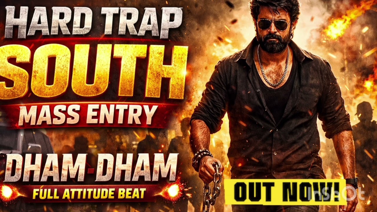 HARD TRAP SOUTH MASS ENTRY 🔥 | Full Attitude Beat | DHAM DHAM Bass | Movie Style Remix 