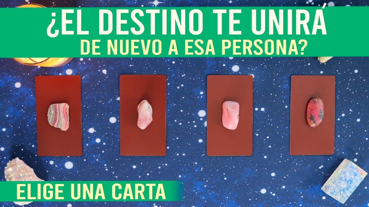 ¿El DESTINO te UNIRÁ NUEVAMENTE a esa PERSONA? - Tarot interactivo ❤️✨