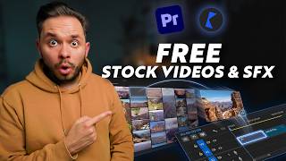 The Easiest Way to Add FREE Stock Footage & SFX in Premiere Pro screenshot 3