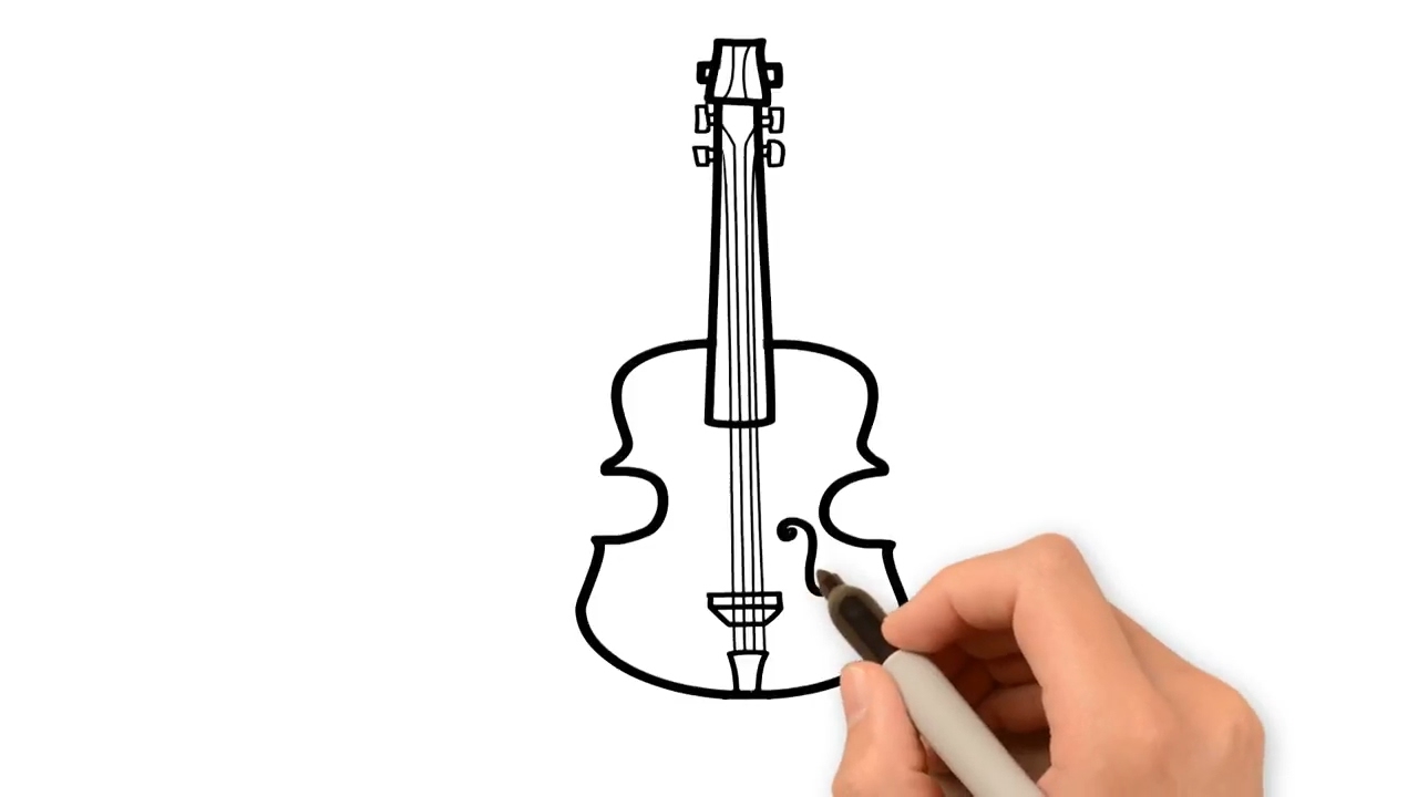 How To Draw A Cello Step by Step Drawing Guide by Dawn  dragoartcom   Cello art Cello Cello tattoo