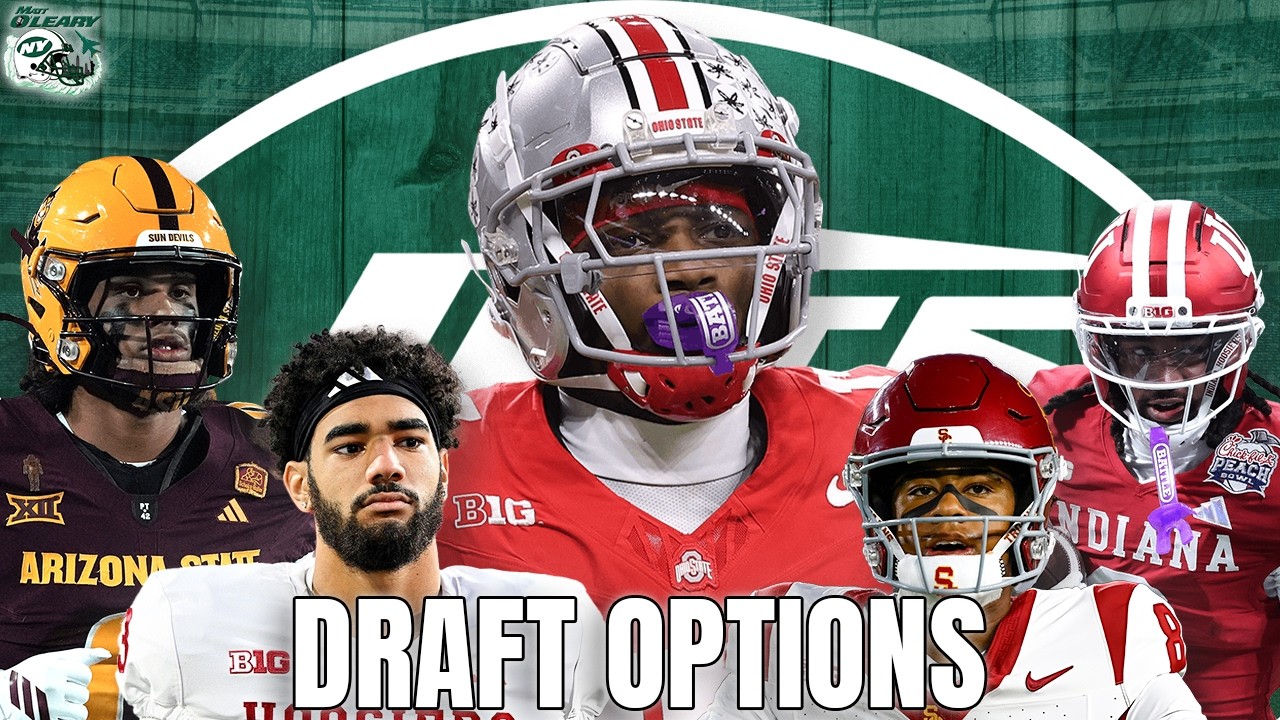New York Jets Best Wide Receiver Options in the 2026 NFL Draft!