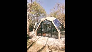 Eco Luxury Architecture at its Finest #glampingdomes #puertovallarta #glamping #geodesicdome #airbnb