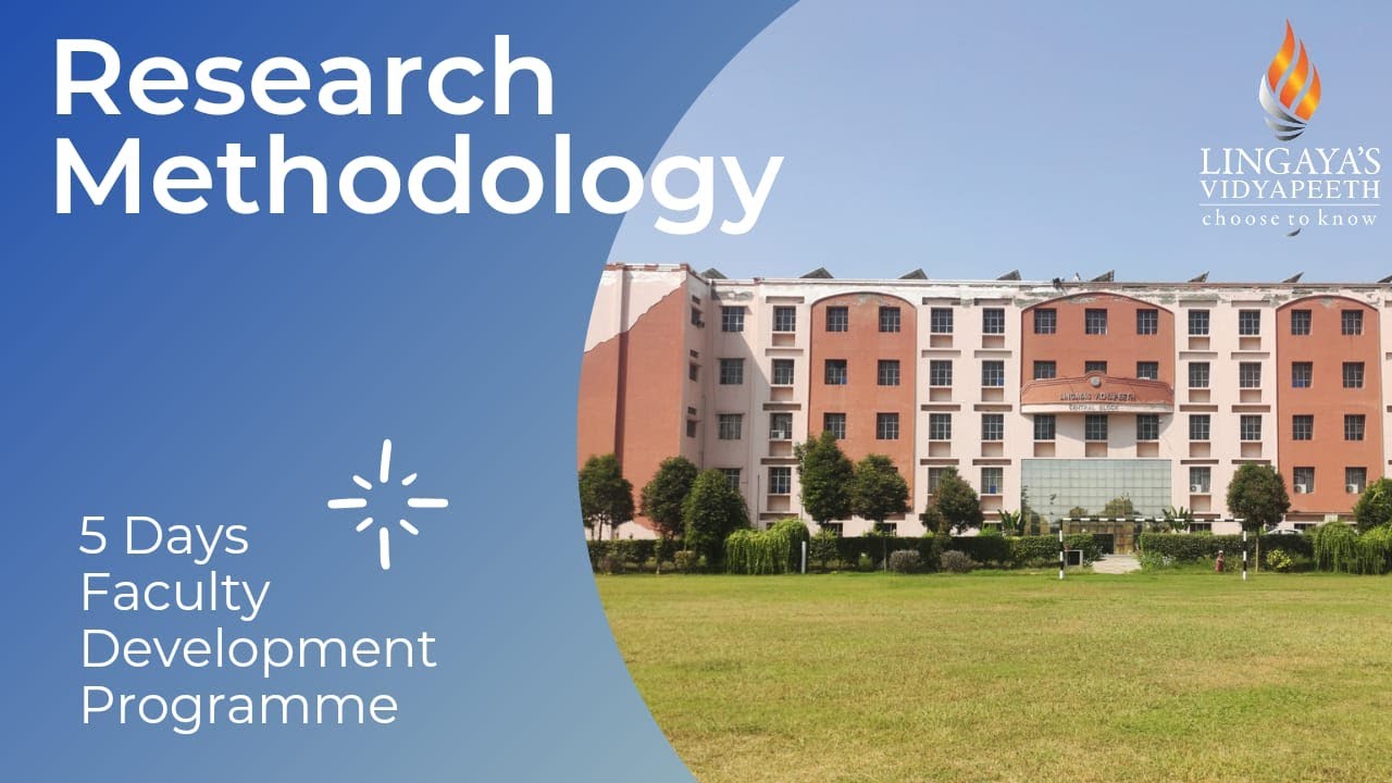 Faculty Development Programme on Research Methodology-2021