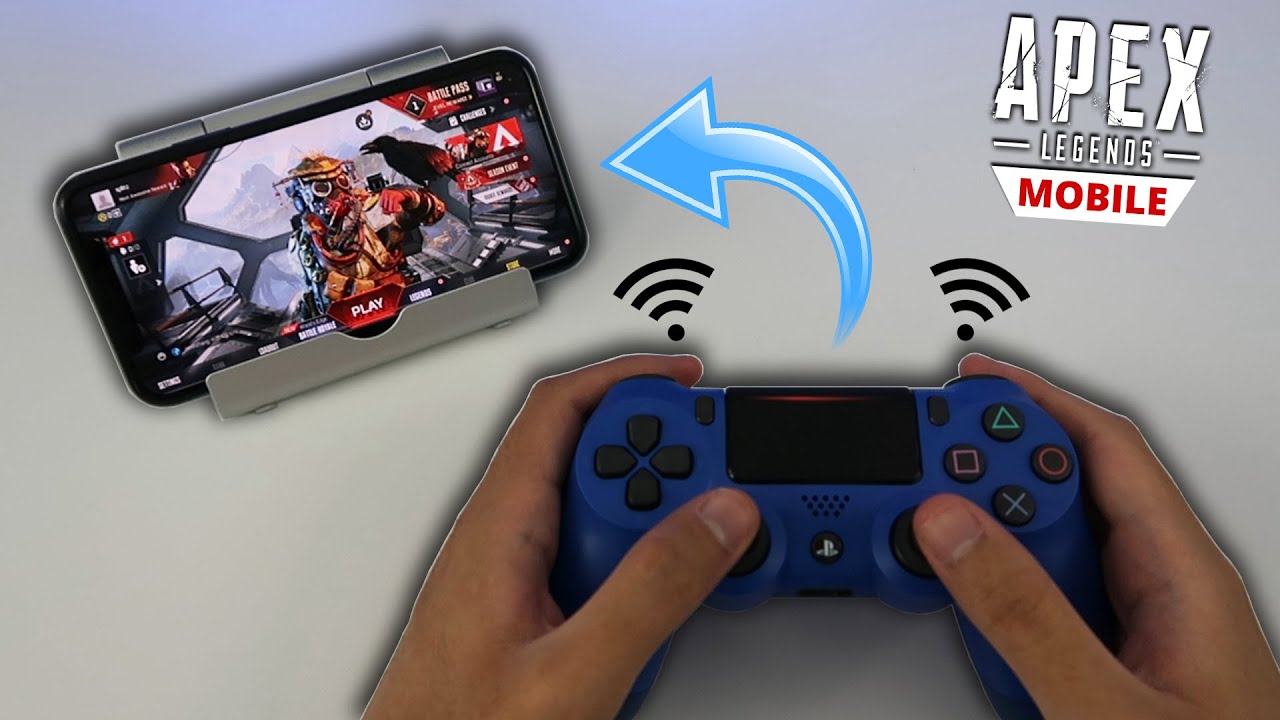 fisk rense slap af How to CONNECT PS4 CONTROLLER TO iPhone (Apex Legends Mobile) (EASY METHOD)  - YouTube