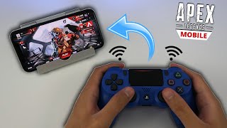 How to CONNECT PS4 CONTROLLER TO iPhone (Apex Legends Mobile) (EASY METHOD) @spllitz