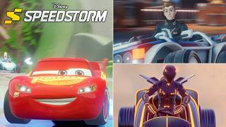 Disney Speedstorm (PC) // Online Races S21 - (Lightning McQueen, Sam Flynn, Rinzler)