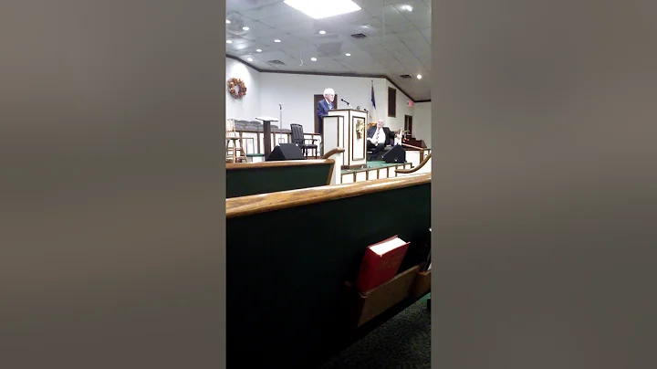 Pastor Don Irby Preaching