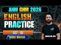 ANM GNM 2026 || ENGLISH - PRACTICE QUESTION &amp; ANSWER SET  || BY - BHABANI SIR