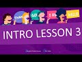 &quot;Curso Intro: Inglés para principiantes&quot; Lesson 3