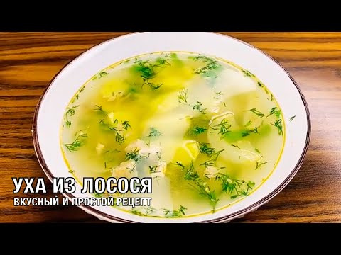 Уха из лосося.