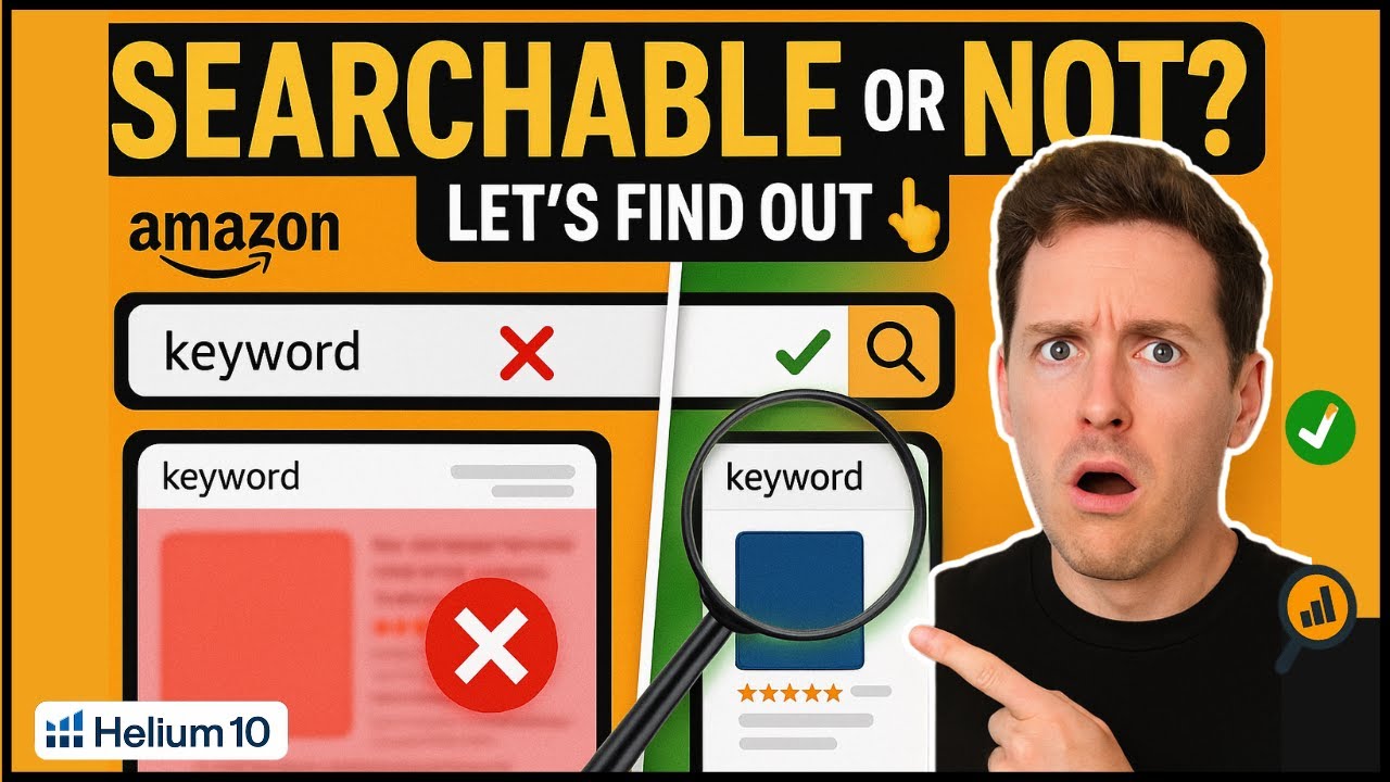 How to Check If Your Amazon Listing Is Searchable — Amazon Index ...