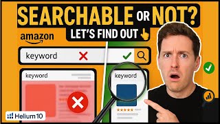 How to Check If Your Amazon Listing Is Searchable — Amazon Index Checker Tutorial