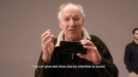 Werner Herzog | How to Use OPPO Find X2 Pro to Make Professional Films