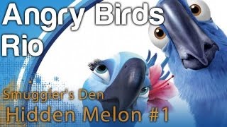 Angry Birds Rio - Hidden Den Watermelon 1 Level 5-2 Beach Volley Wikigameguides