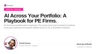 AI across your portfolio: a playbook for Private Equity Firms