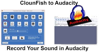 how to Record ClownFish voice changer Sound Effects In Audacity Windows 10 screenshot 5