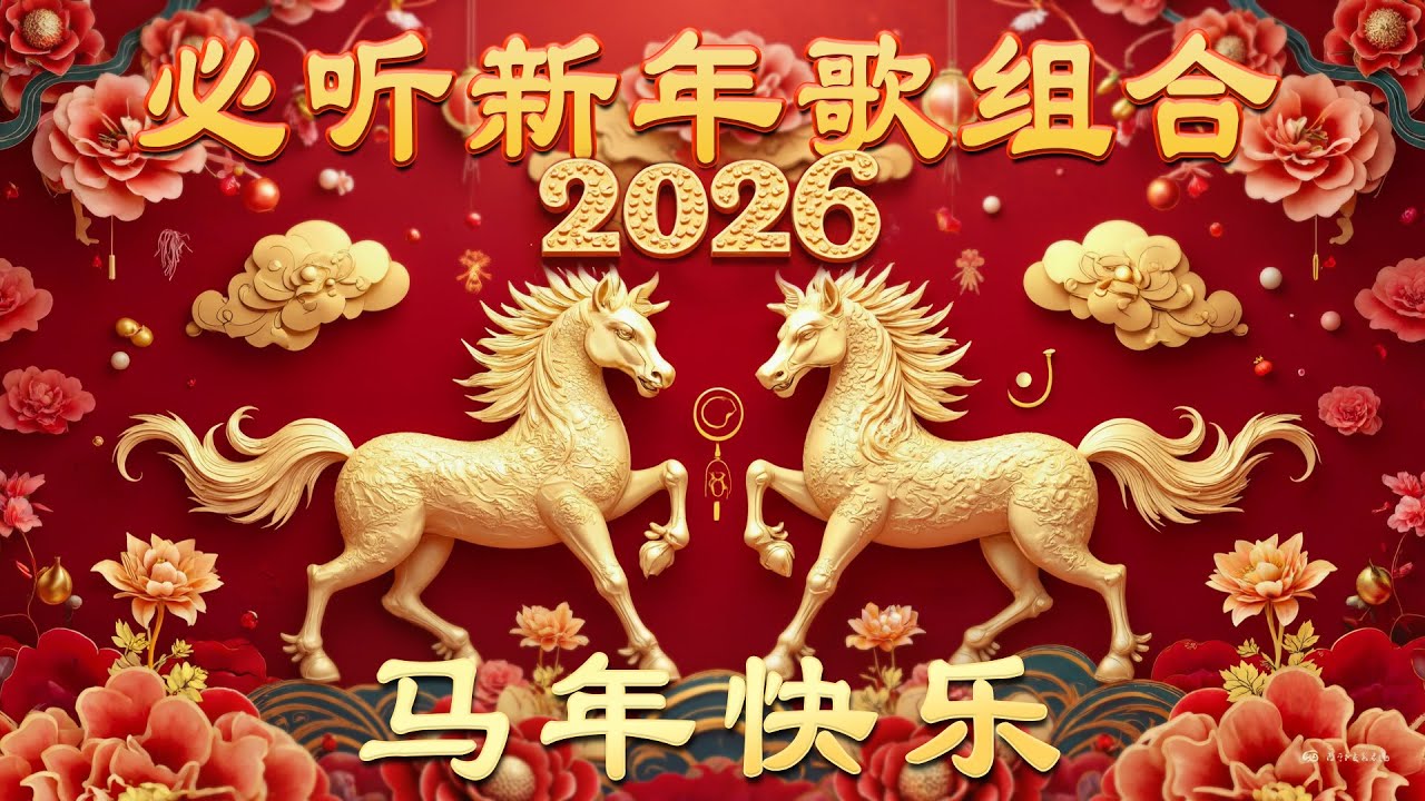 🧨 2026新年歌【马年贺岁】｜春节必听金曲合集🎉最火CNY Music 恭喜发财