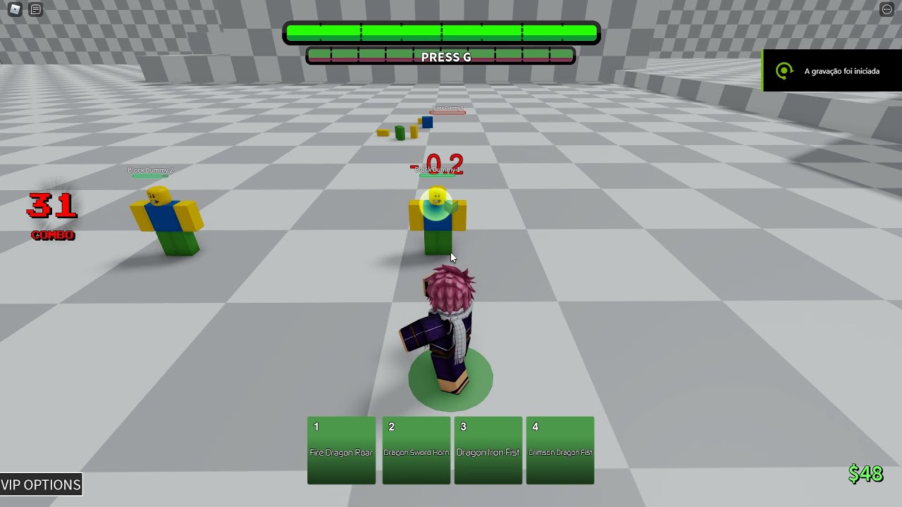 ABA Natsu Base Hitkill Combo