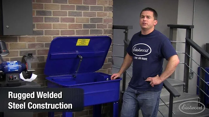 Parts Washer - Cleaning Parts with the 20 Gallon Washer from Eastwood