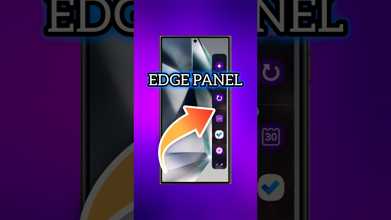 Samsung Edge Panel: Activate & Customize Shortcuts Like a Pro! ✨