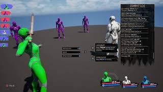 Reactive Turn-Based RPG Template: Combat Log | Unreal Engine 5
