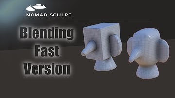 Nomad Sculpt - Blending smoothing edges - Fast (V1.65 - 8.4.2022)