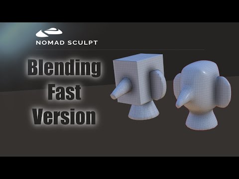 Nomad Sculpt - Blending smoothing edges - Fast (V1.65 - 8.4.2022)