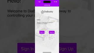 DEMO Diabetes Management App React Native, Express, and MySQL screenshot 3
