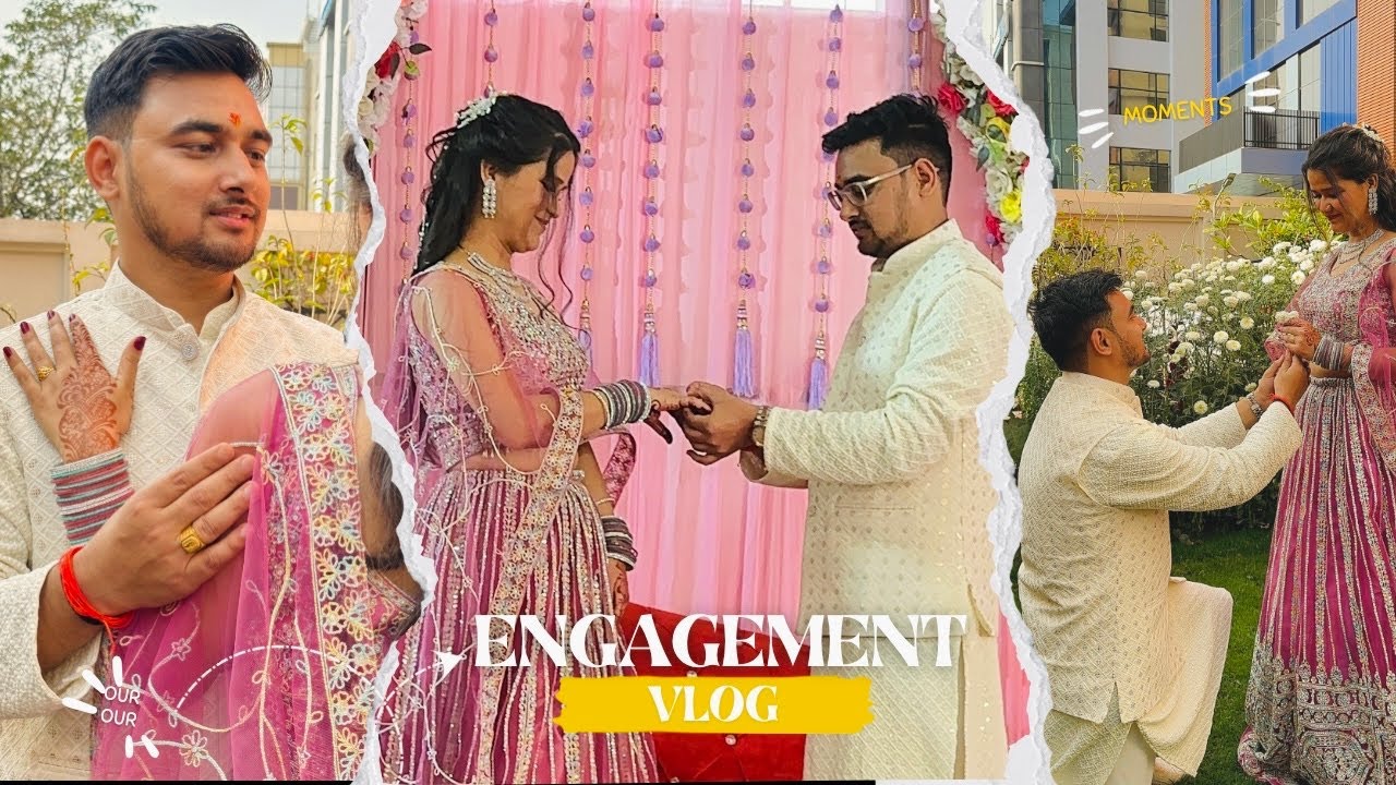 Finally Engaged💍 || 💕Engagement Vlog 🥳✨ #engagement #pahadi 