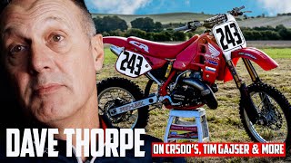 How Competitive Would Tim Gajser be on a Honda RC 500? | Dave Thorpe talks CR500's!