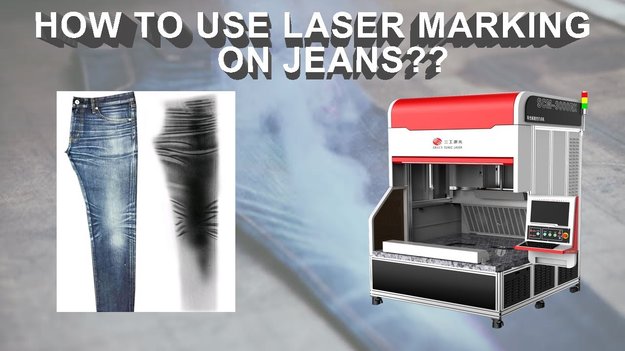 High Speed Denim Jeans Laser Engraving Machine - CO2 laser marking machine