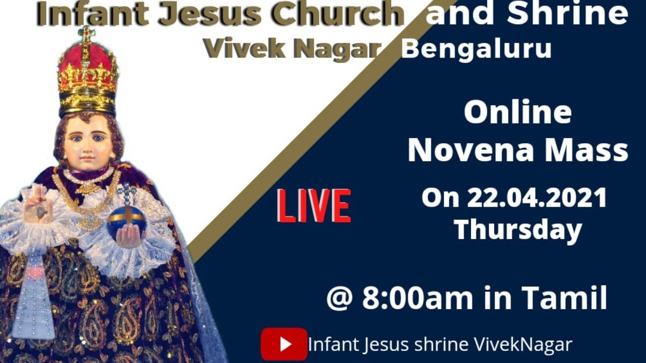 infant-jesus-church-shrine-bangalore-thursday-online-mass-in-tamil