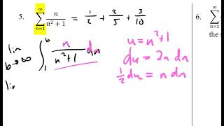CalBC - Integral Test for Convergence - #5
